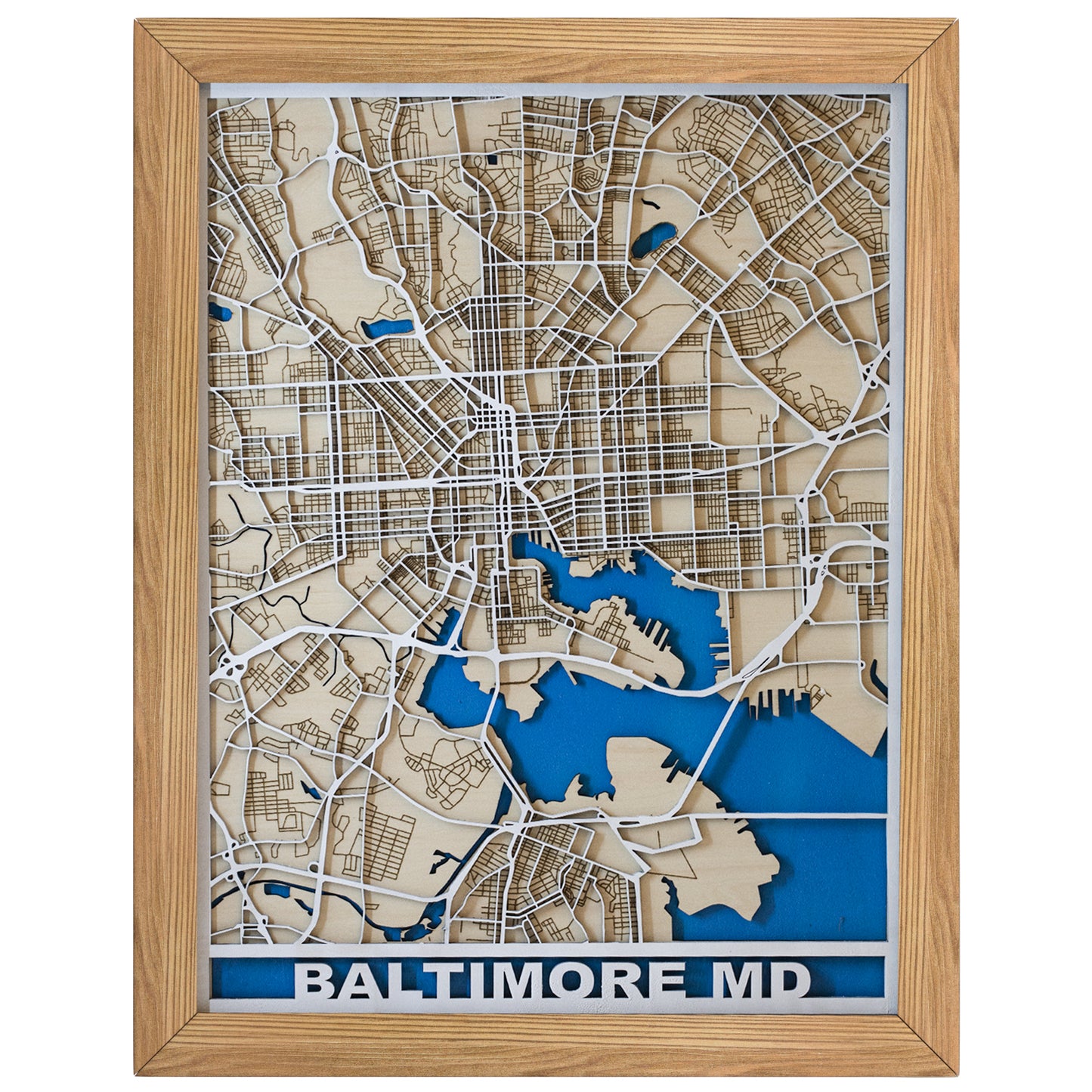 United States | Customize 3D Art Wooden Map | Anniversary | Birthday | Neighbor Gift